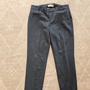 GAP Slim Cropped pinstripe navy blue pantsuit trousers